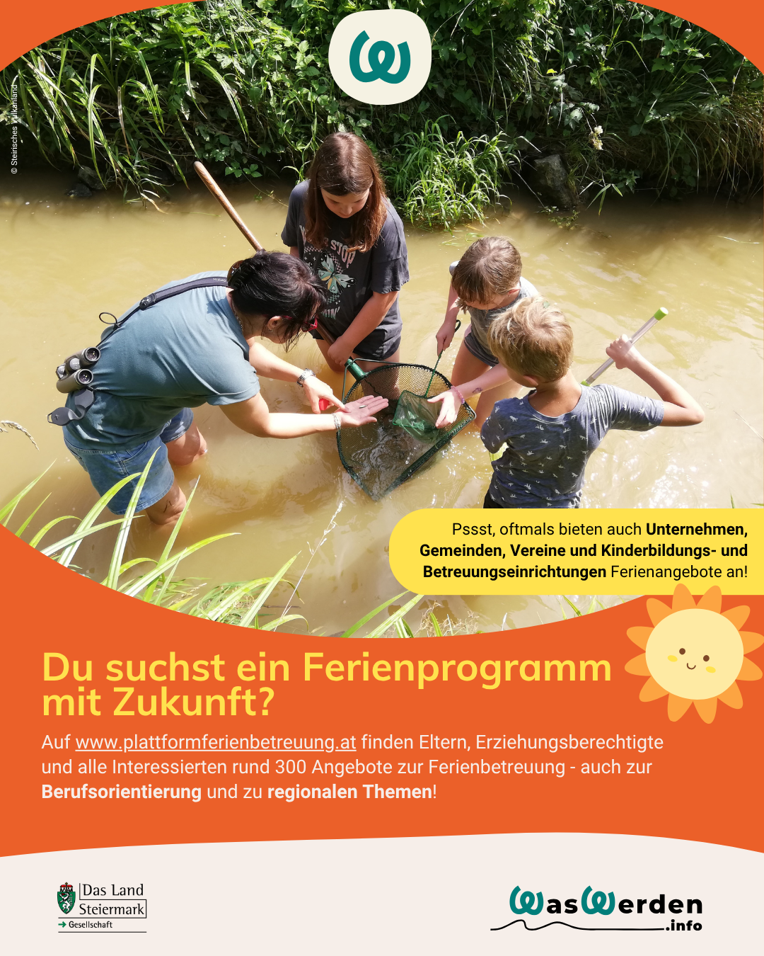 Waswerden.Info Mai26 Ferienbetreuung